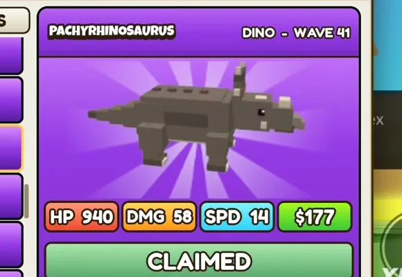 Pachyrhinosaurus in Build a Dino Defense 🦖