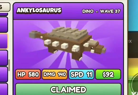 Ankylosaurus