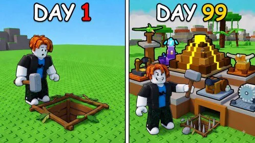 Public listing image for Build a Dino Defense on Roblox.